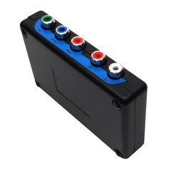 Component Video & L/R RCA Stereo Audio to HDMI Converter Adapter – DVD PS3 Xbox