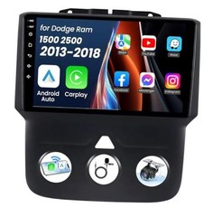 4GB RAM+64GB ROM Car Radio for Dodge Ram 9 Inches 4 Core 4GB RAM + 64GB ROM
