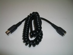 VANCO MCX65C 5PIN DIN MICROPHONE EXTENSION CABLE FOR COBRA MIDLAND REALISTIC