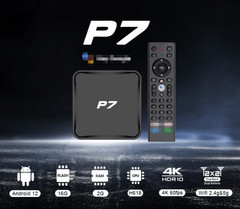P7 Android 12 TV Box Allwinner H618 4GB RAM 64GB ROM WiFi6 BT5.4 4K Media Player