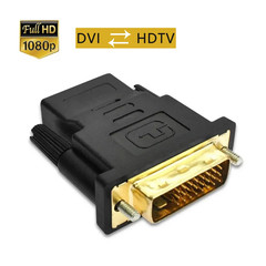 1080P DVI 24+1 to Hdtv-Compatible Cable Adapter DVI Male to Female HDTV Bi-Direc