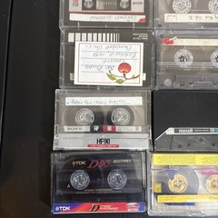 36 Cassette Tape Lot Sold As Blanks TDK Maxell Sony Fuji Scotch Reusable