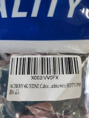 4K X 2K HIGH SPEED HDMI HDTV CABLE 2.0V 50FT