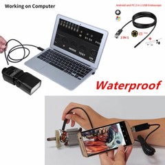 1M 6LED USB Waterproof Endoscope Borescope Mirco Snake Inspection Camera