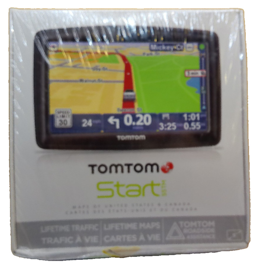 TomTom start 55TM GPS device maps US Canada NOS sealed 2012 issued