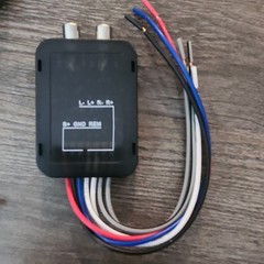 DS18 V2HL.V2 2-Channel RCA Line Output Level Converter (LOC)