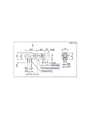 Push Button Switch, 2PDT, Latching, SPUJ191000, miniature switch