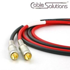 Canare Low-Microphonic Stereo Interconnect Cables 0.8m