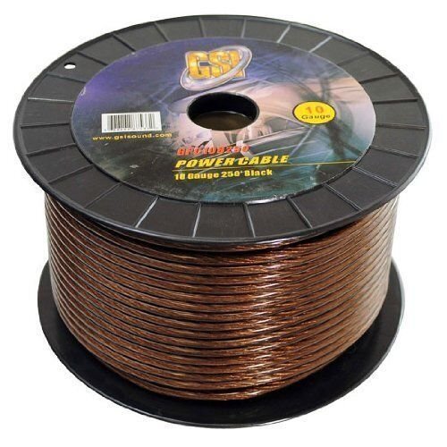 GSI 10 Gauge 250ft Power Ground Cables GPC10B250