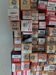 HUGE Lot of 300+ Vintage Various Brands Radio/TV Vacuum Tubes
