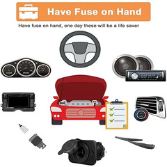300/600X Car Blade Fuse Assortment Assorted Kit Blade Set Auto Truck Automotive