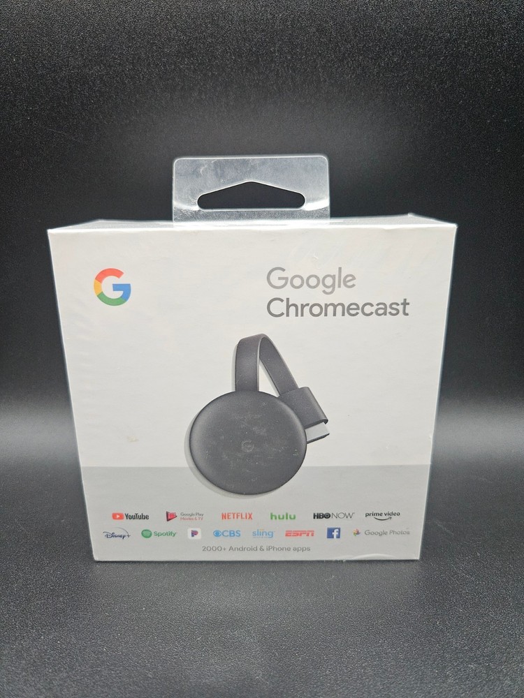 Google Chromecast Digital HDMI Media Streaming Device (GA00439-US) SEALED