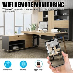 Full HD 1080P 4K Cam Wireless WiFi Security Mini Micro Pinhole Screw DIY Cam DVR