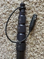 K-Tek KEG-100CC Avalon Series Graphite Boompole 24”- 8’8” Internal Cable.