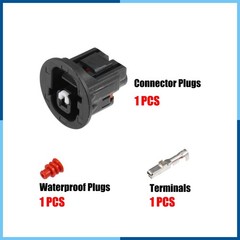 1 Set 1Pin Oil Pressure Sensor Connector Adapter Plug Clip Kit for Toyota