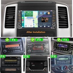 Android Auto Car Stereo Radio Bluetooth Carplay GPS For Toyota 4Runner 2003-2009