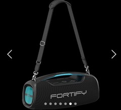 Veho Fortify MZ-9 Portable 100 W Bluetooth Speaker w/ AUX Strap Black/Blue