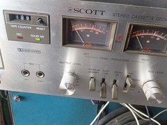 scott audio cassette tape deck r 670d, in awesome shape very well taken care of.
