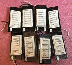 Lutron RALB-5W-AO RadioRA 5-Button Wall Large-Button Master Control