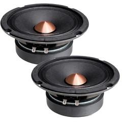 NEW Precision Power PMF654 6.5″ 400W Midrange Speakers 200W RMS EACH 24oz Magnet
