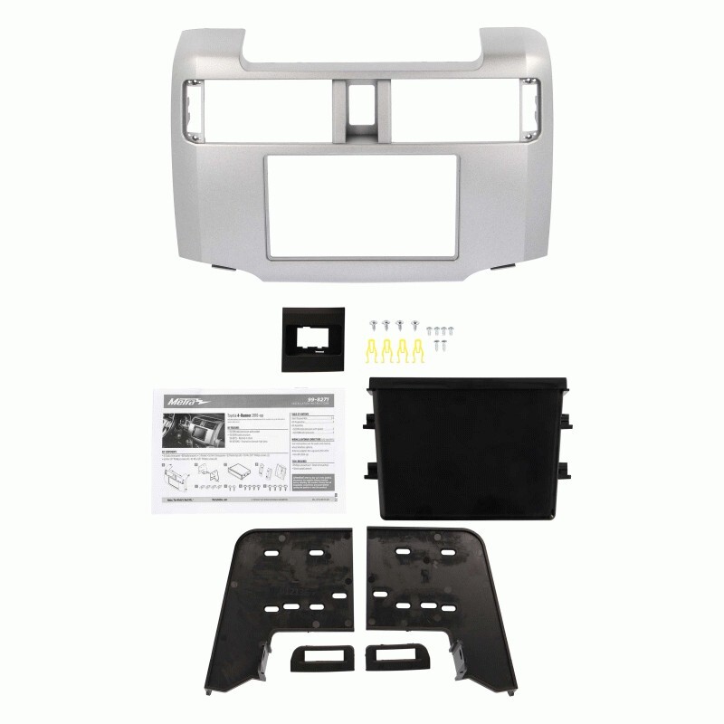 METRA 99-8271S / S-DIN or D-DIN RADIO DASH KIT FOR 2010-UP TOYOTA 4 RUNNER *NEW*