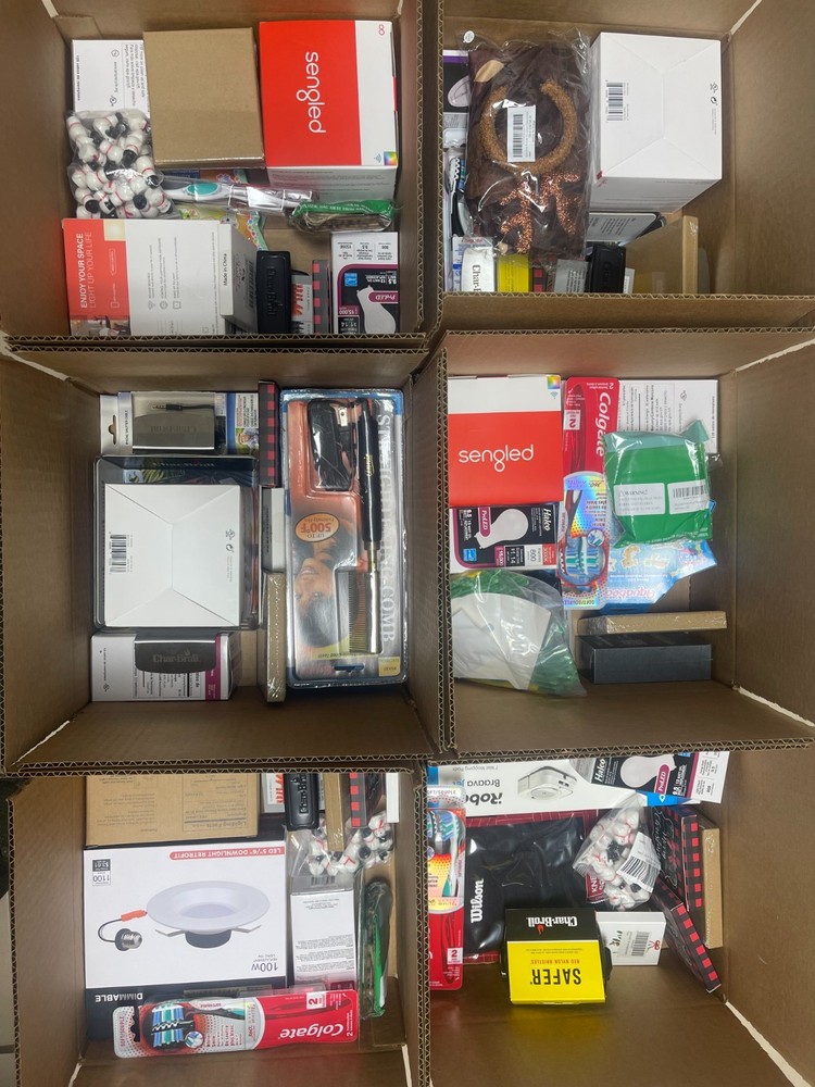 Small Amazon Overstock Reseller Box – NEW Mixed Merchandise Bulk Lot