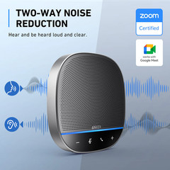 Anker PowerConf S500 Speakerphone with Zoom Rooms and Google Meet Certifications