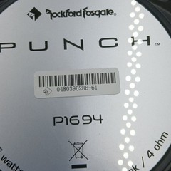 Rockford Fosgate Punch P1694 6×9″ 4-Way Punch Series Coaxial Car Speaker