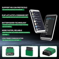 VGATE FD+ OBDII Scanner vLinker FD+ (BT3.0+BLE4.0) Android & iOS & Windows