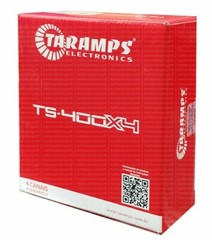 TARAMPS Amplifier 4 Channel TS 400×4 Class D Full Range Car Audio 2 Ohms 400W