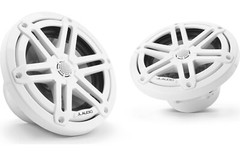 JL Audio M3-650X-S-Gw 6.5″ 2-Way Marine Coaxial Speakers – White Sports Grilles