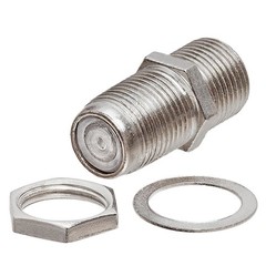 10 Pack F-Type Coupler Coaxial Screw F Type Cable Adapter Coax Connector M/M F/F