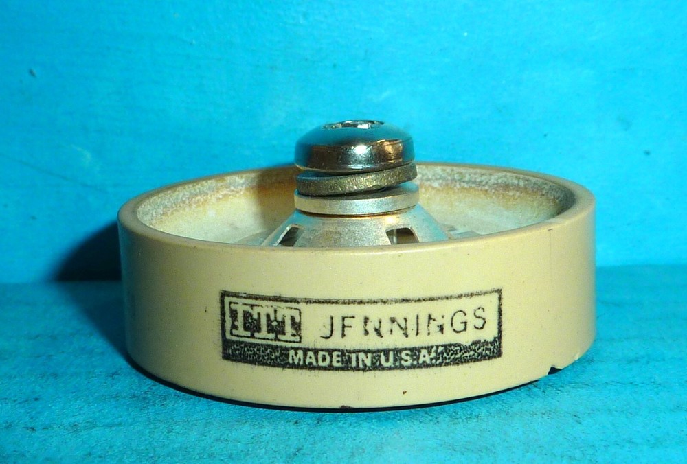 ITT Jennings HI-K Doorknob Capacitor 6800pf@3.5kV