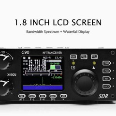 Xiegu G90 20W HF Transceiver SSB/CW/AM/FM 0.5-30MHz SDR ATU Remote Display Head