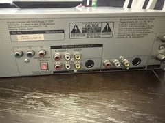 Panasonic DMR-ES35V VHS player and DVD recorder VHS converter tested works great