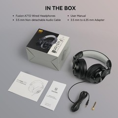 OneOdio A71D Wired Over-Ear Headphones, Studio Monitor Headsets, Hi-Res DJ St…