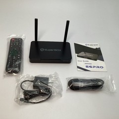 SuperBox S6 Pro Streaming Media Player, Android 12, 4GB RAM, 32gb SD Storage, 6K