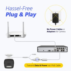 ANNKE HD 5MP PoE Security Camera C500 IP Network Outdoor 100ft EXIR Night Vision