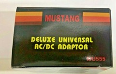 Universal AC/DC Adapter 500mA 1.5-3-4.5 6-7.5-9-12V FREE SHIPPING! MU-555