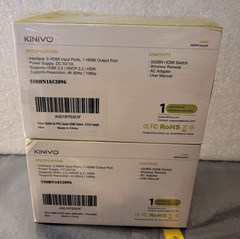 Kinivo 550BN 4K 60Hz HDR 5-Port HDMI Switch PRO Series – NEW IN BOX 550BN1852096