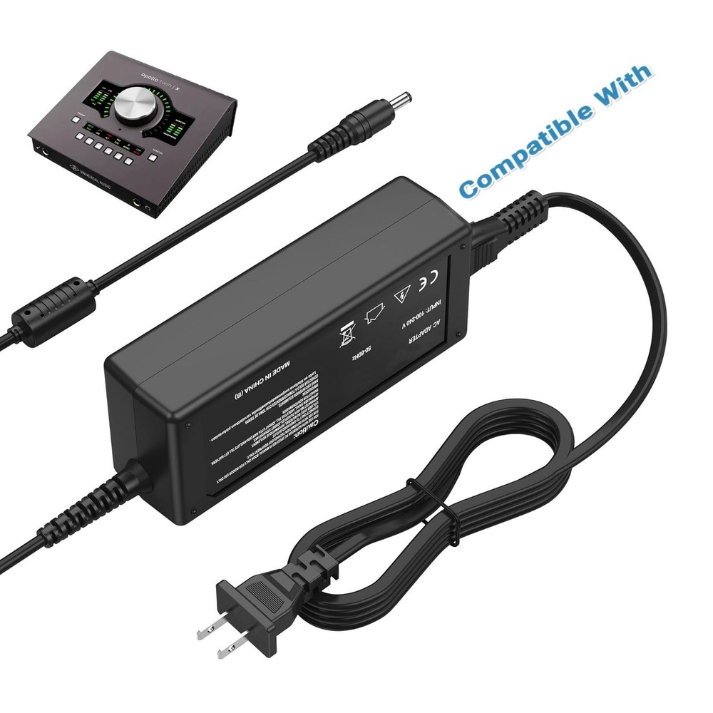 AC Adapter For Universal Audio Apollo Twin X DUO Heritage Edition Power Supply