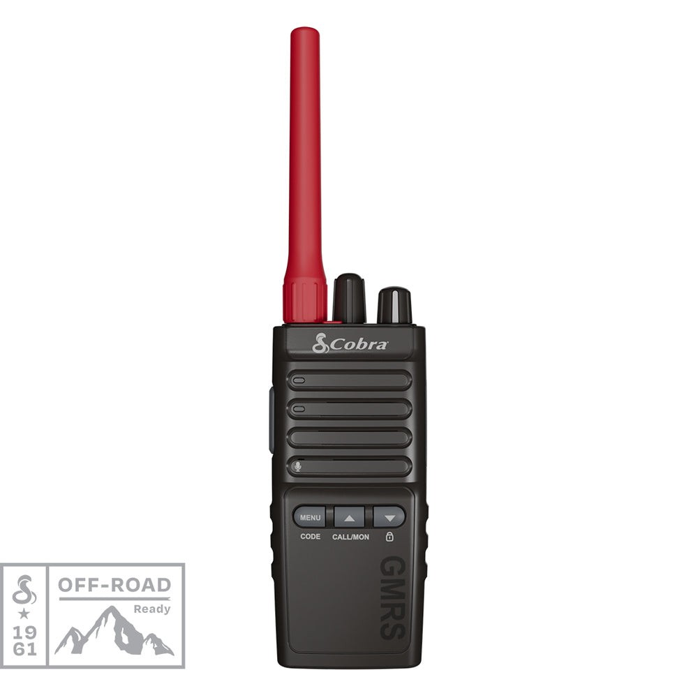 Cobra TrailBlazer 500 GMRS Handheld Radios 2-Pack IP54 Weather Proof Long Range