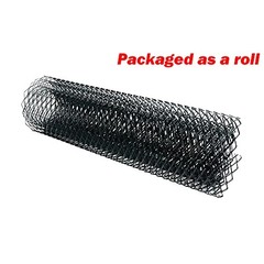 Modengzhe 40×13 Inch Car Grill Mesh Sheet – Black Painted Aluminum Alloy