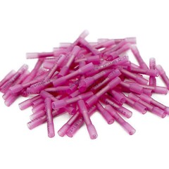 200/50pcs Heat Shrink Butt Wire Connectors Crimp Terminal Waterproof 26-10AWG