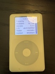 4th Generation iPod (Click Wheel) with a 40 GB