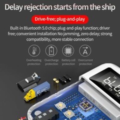 4in1 Wireless USB Bluetooth 5.0 Receiver Transmitter Audio 3.5mm Aux Car Adapter