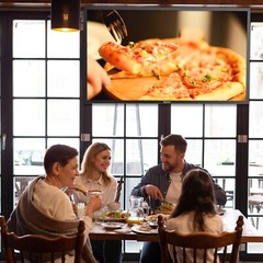 Sylvox 43” Commercial Sigange 1000nits IP65 Waterproof 4K UHD ATSC & NTSC Tune