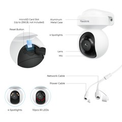 Reolink E1 Outdoor SE PoE 4K 8MP Auto-Tracking PoE Security Camera 360° Coverage
