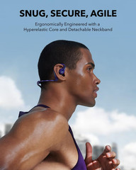 by Aerofit Pro Open-Ear Headphones, Ultra Comfort, Secure Fit, Ergonomic Design