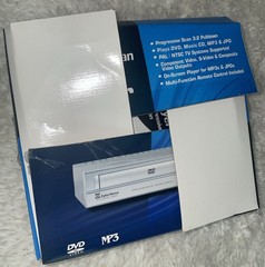Cyber Home Progressive Scan CH DVD300 DVD Player CD MP3 JPG Never Used